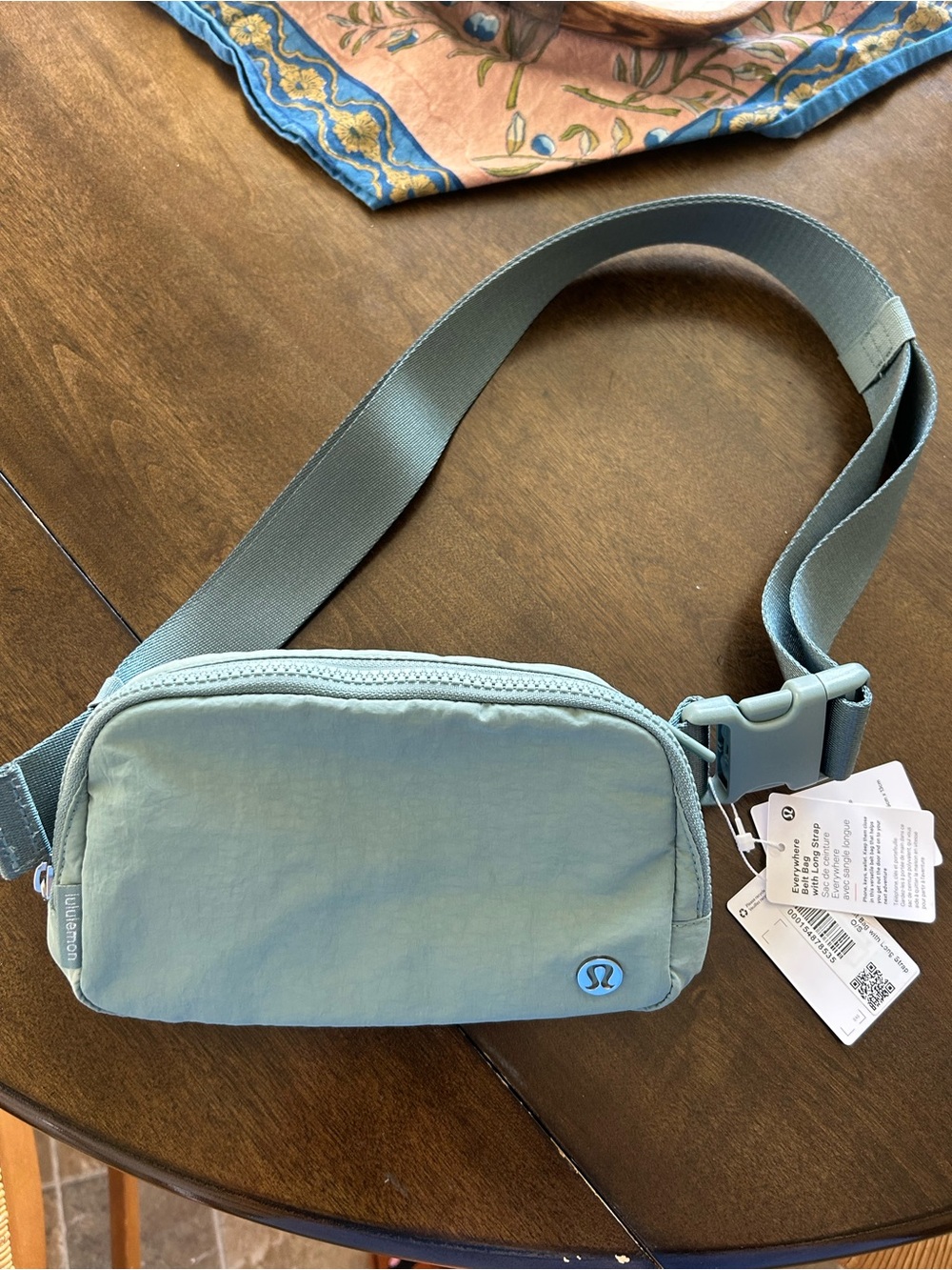 LULULEMON ATHLETICA Teal Belt Bag